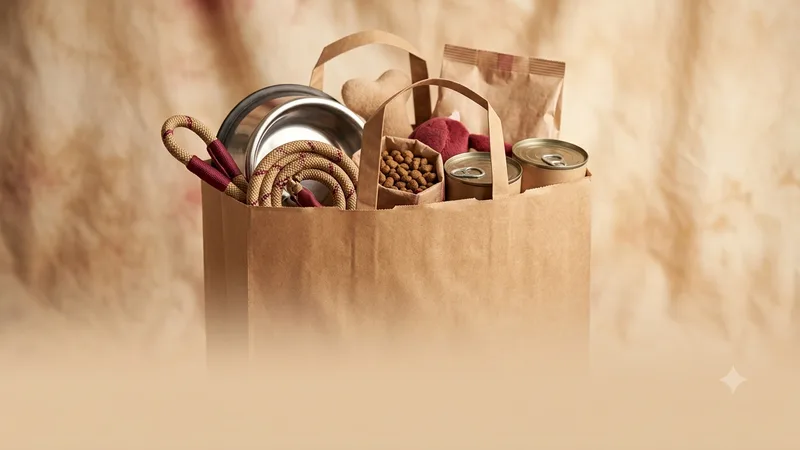 Bolsa de pedido lista para entregar