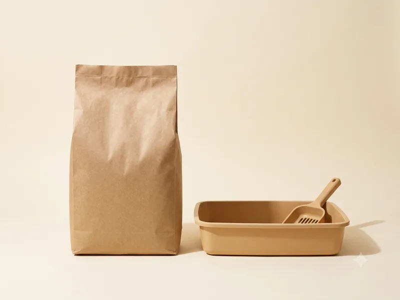 Bolsa de piedras sanitarias y bandeja