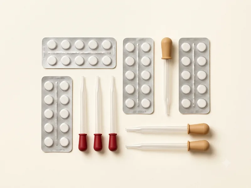 Pipetas y comprimidos antiparasitarios
